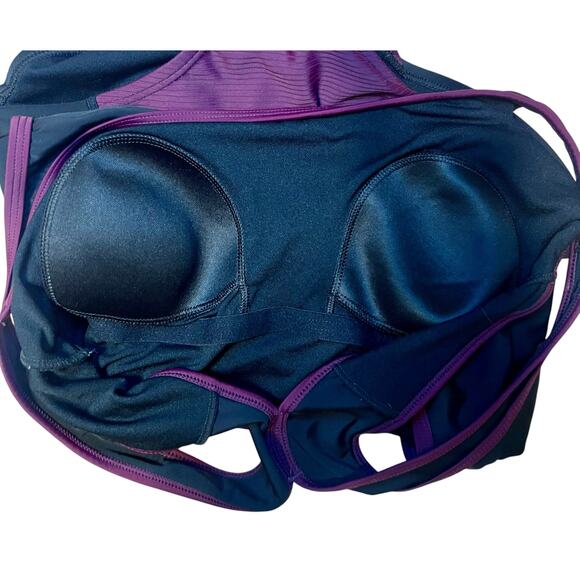 Speedo Potent Purple one piece swimsuit - Picture 5 of 7